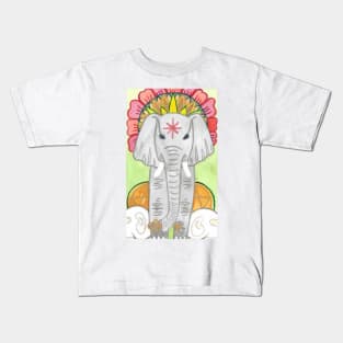 The Hierophant Watercolor Kids T-Shirt